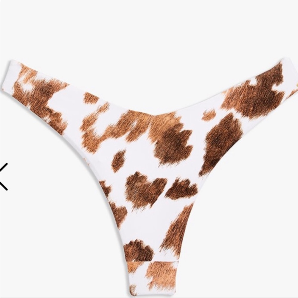Sold out weworewhat cow hide swim bottoms